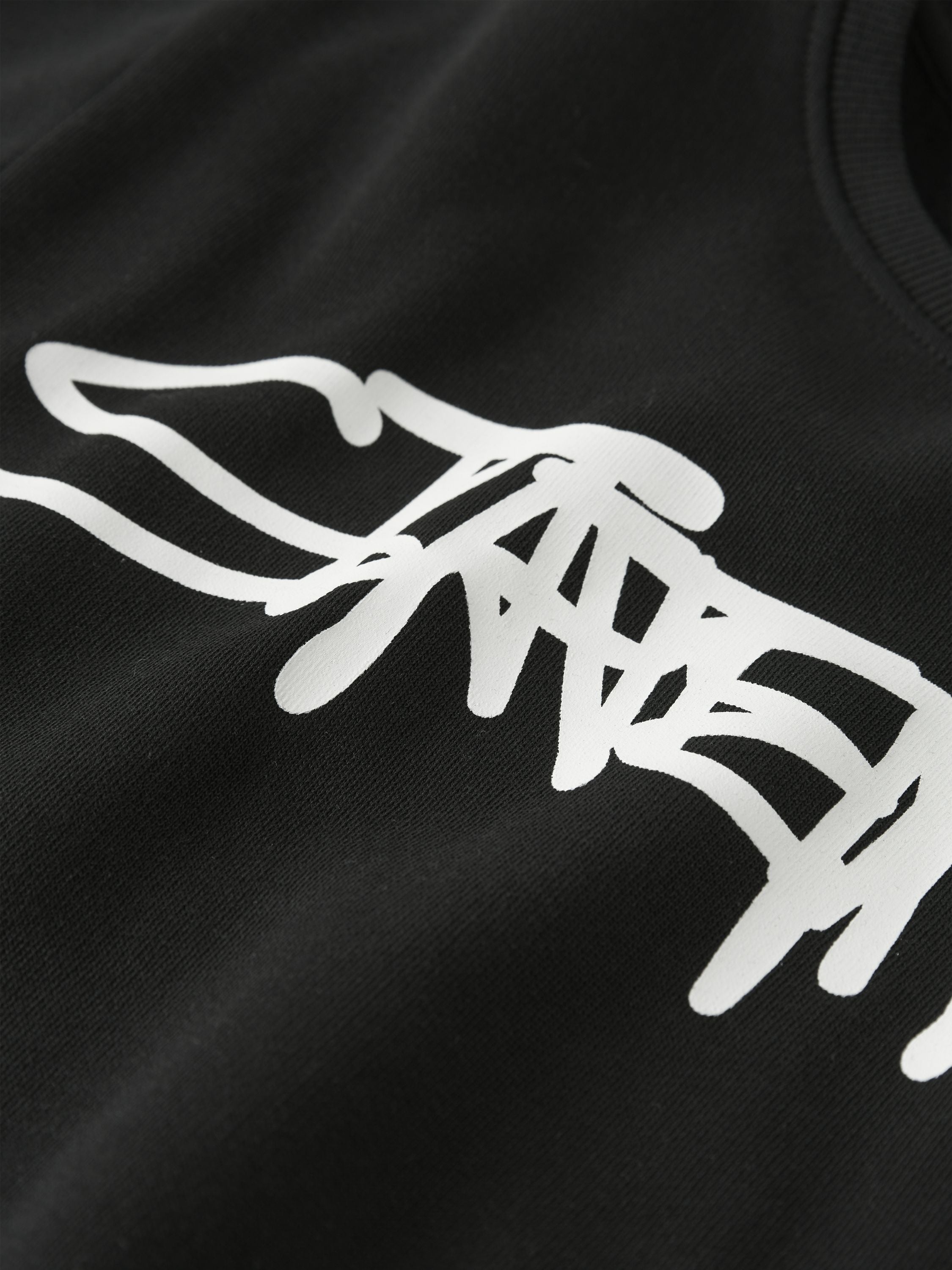 Sweatshirt aus Bio-Baumwolle - Black - Schwarz