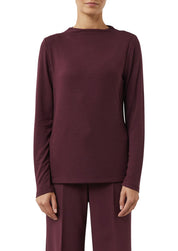 Langarmshirt - 4922-LILAC/PINK - Rot