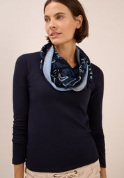 Loop-Schal aus Modal - 36831 urban dark blue - Blau