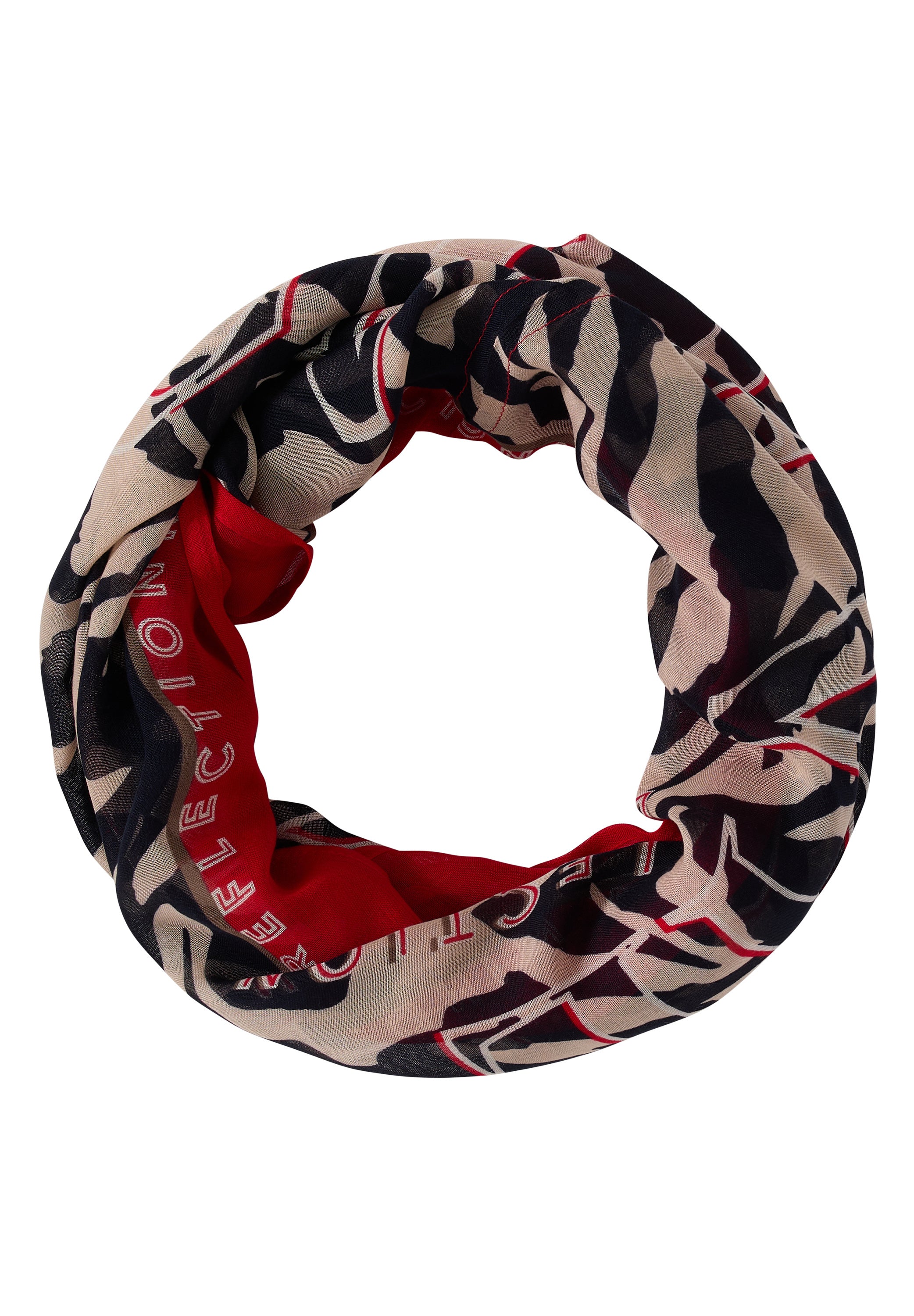 Loop-Schal aus Modal - 36953 fiery red - Rot