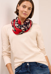 Loop-Schal aus Modal - 36953 fiery red - Rot