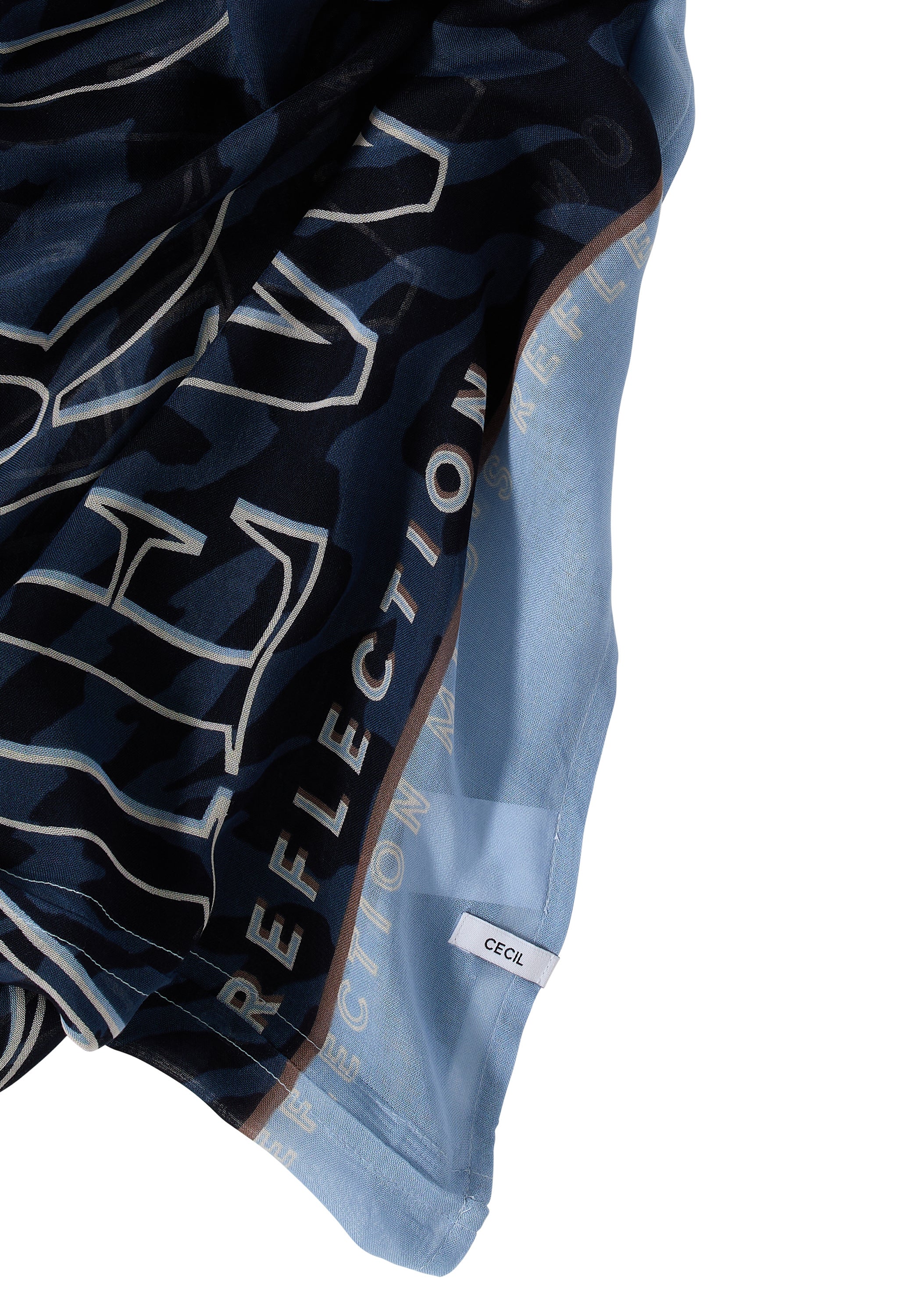 Loop-Schal aus Modal - 36831 urban dark blue - Blau