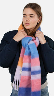 Schal 200x30 cm - lilac - Pink