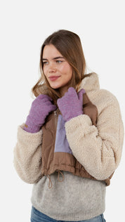 Handschuhe Witzia - berry - Violett