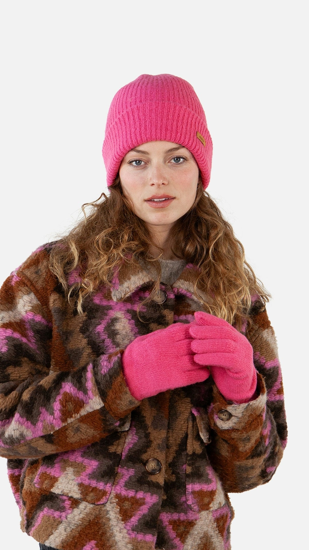 Handschuhe Witzia - hot pink - Pink