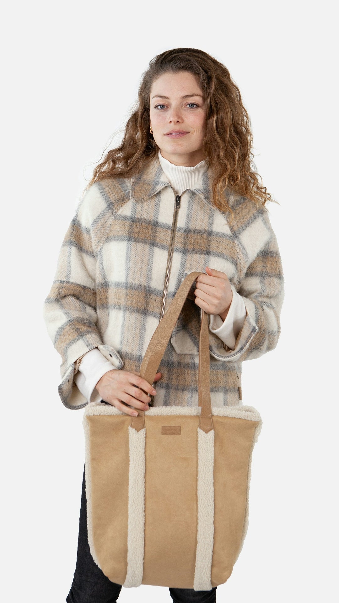 Totebag AEDEY - light brown - Braun