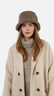 Teddyfischerhut TEDDYBUCK - brown - Braun