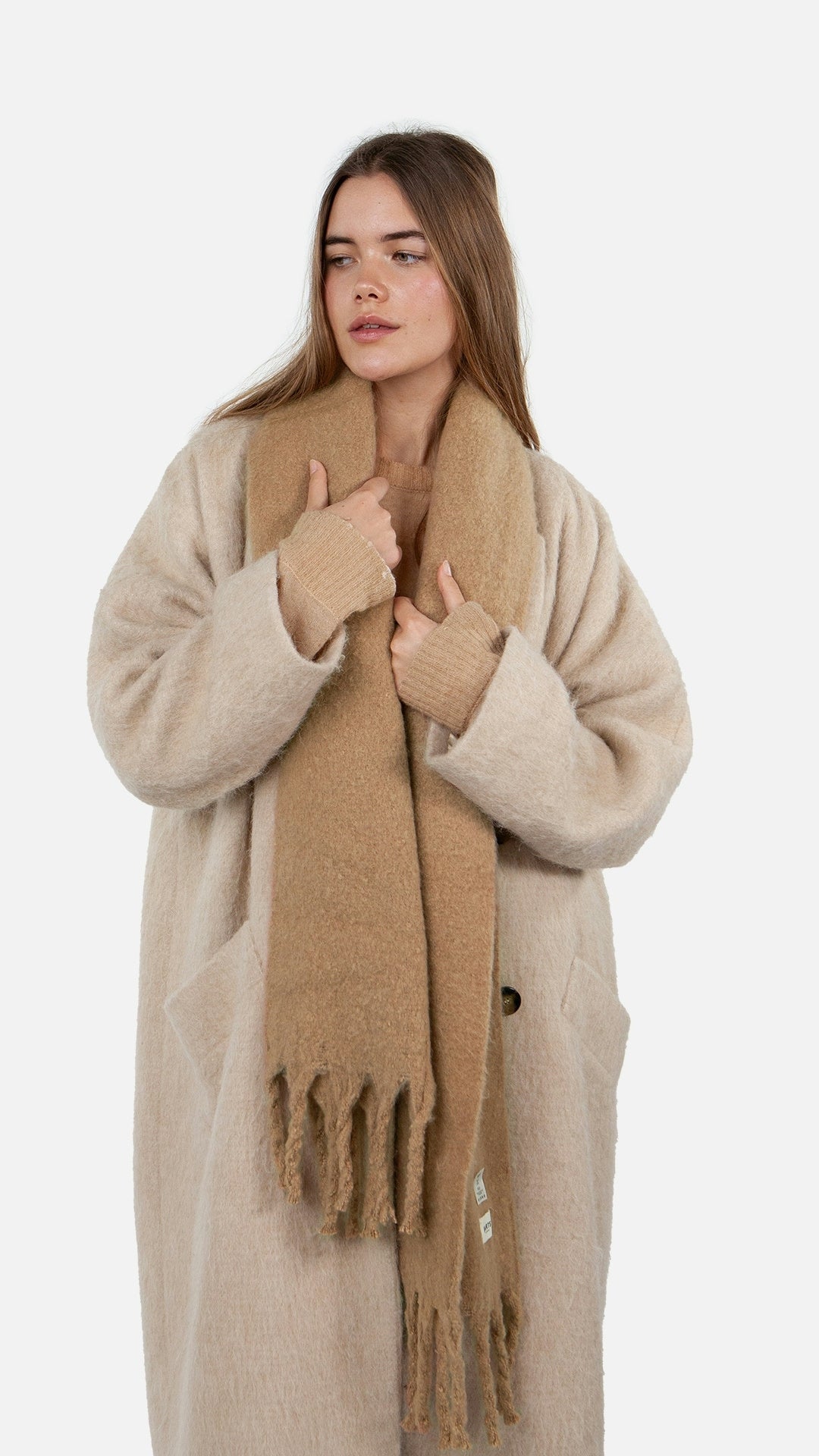 Schal FYONE - light brown - Braun