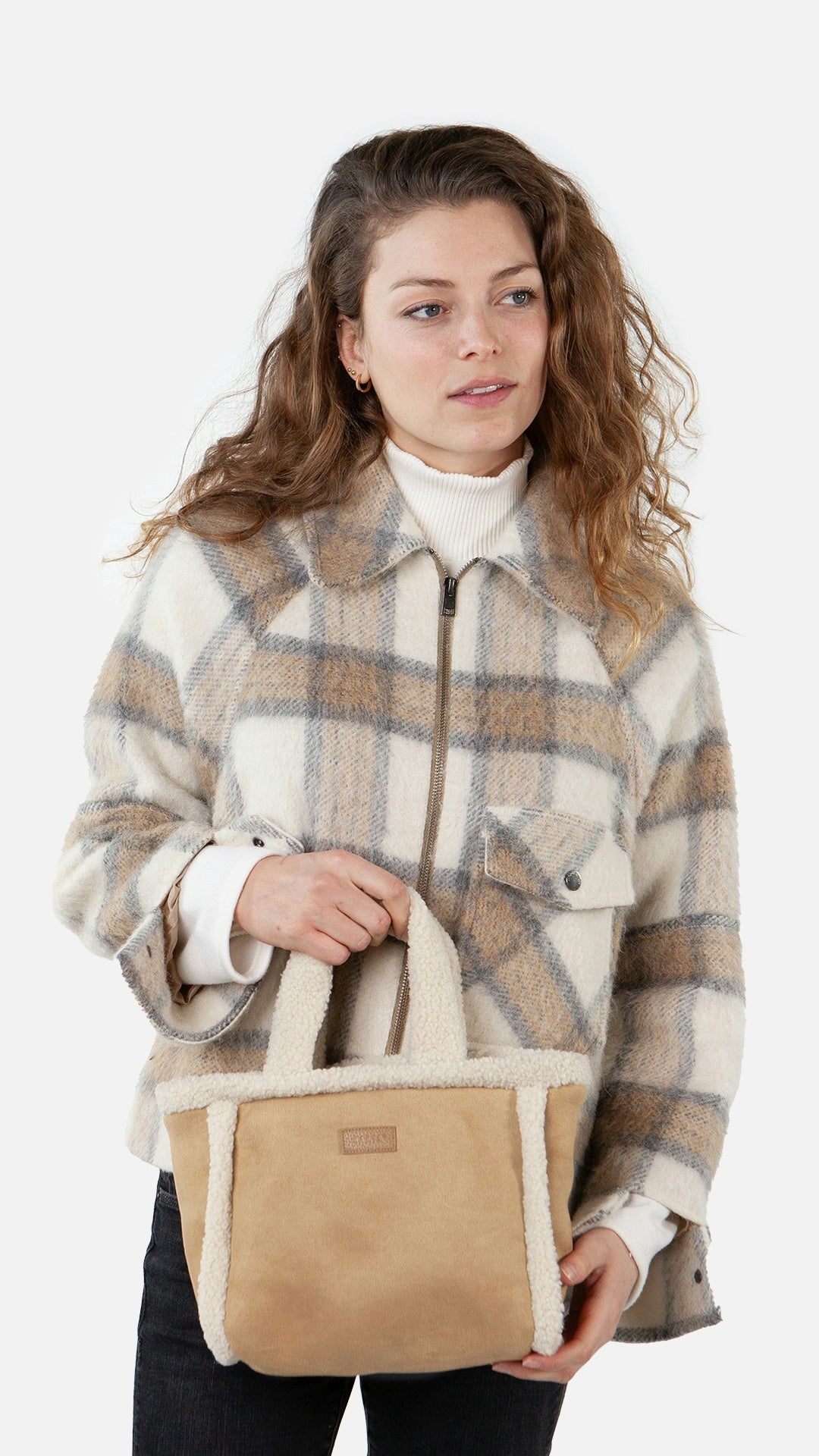 Handtasche AEDEY - light brown - Beige