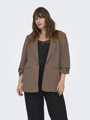 Blazer mit 3/4 Arm - Decadent Chocolate/NOMAD & TOA - Braun