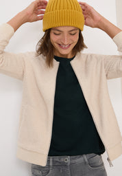 Teddy-Jacke - 15641 teddy vanilla white - Creme