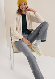 Teddy-Jacke - 15641 teddy vanilla white - Creme