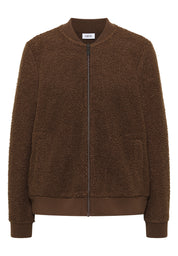 Teddy-Jacke - 17113 mocha caramel - Braun