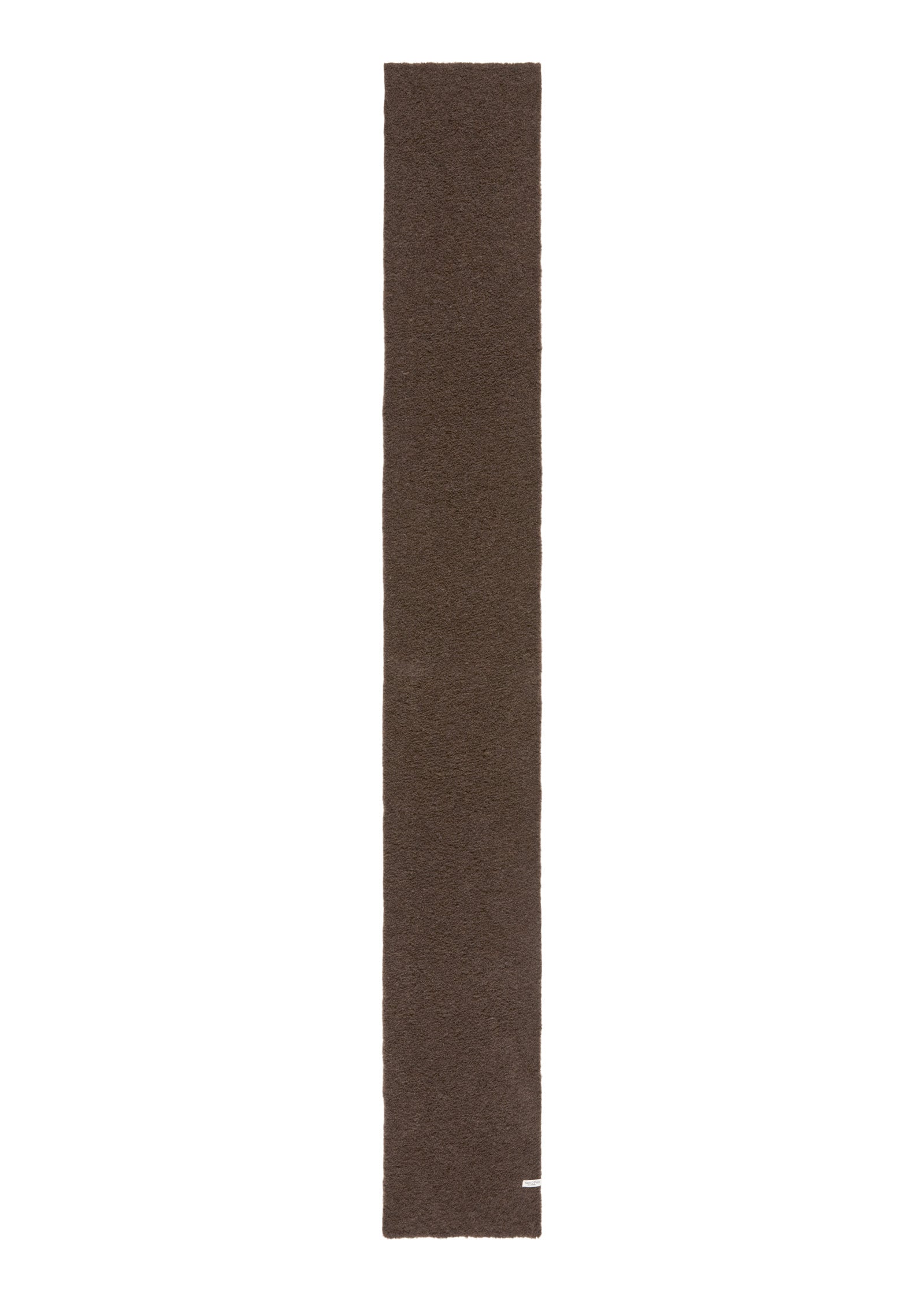 Teddyschal aus Wollmix - 785-shaded brown melange - Braun