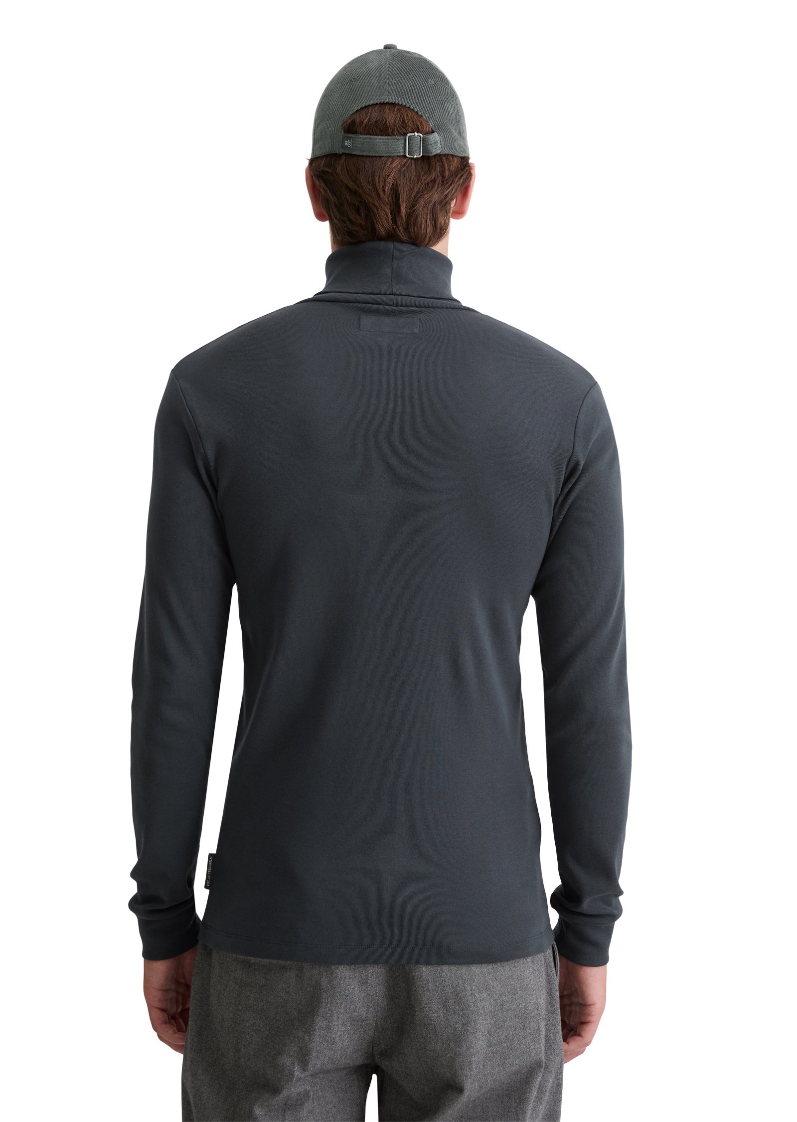 Strickpullover mit Turtleneck - 898-dark navy - Blau