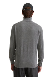 Strickjacke mit Zipper - 969-graphite grey melange - Grau