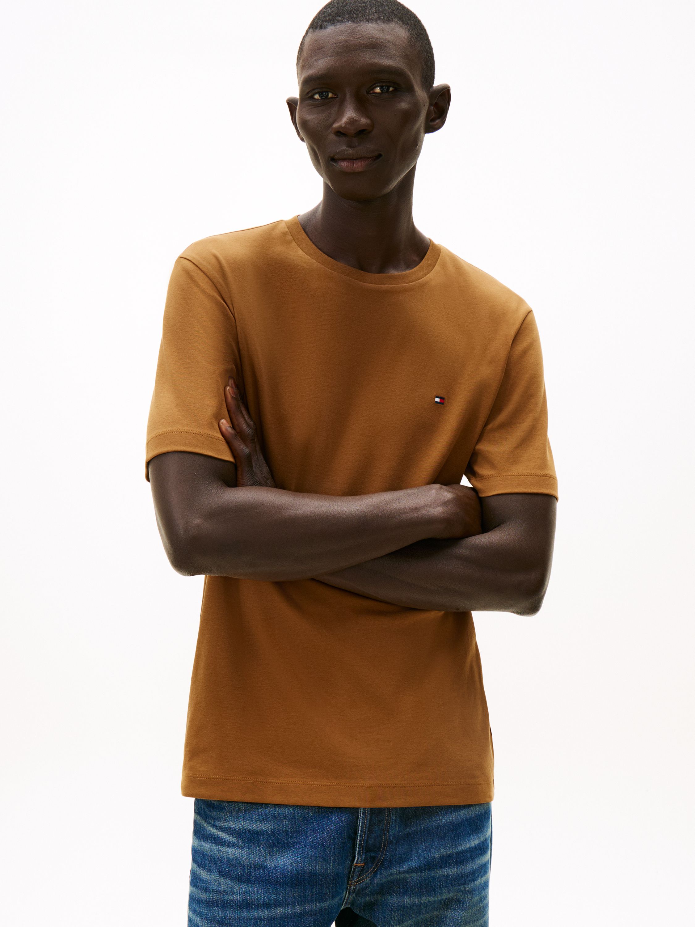 T-Shirt aus Baumwolle - GWP-BROWN - Braun