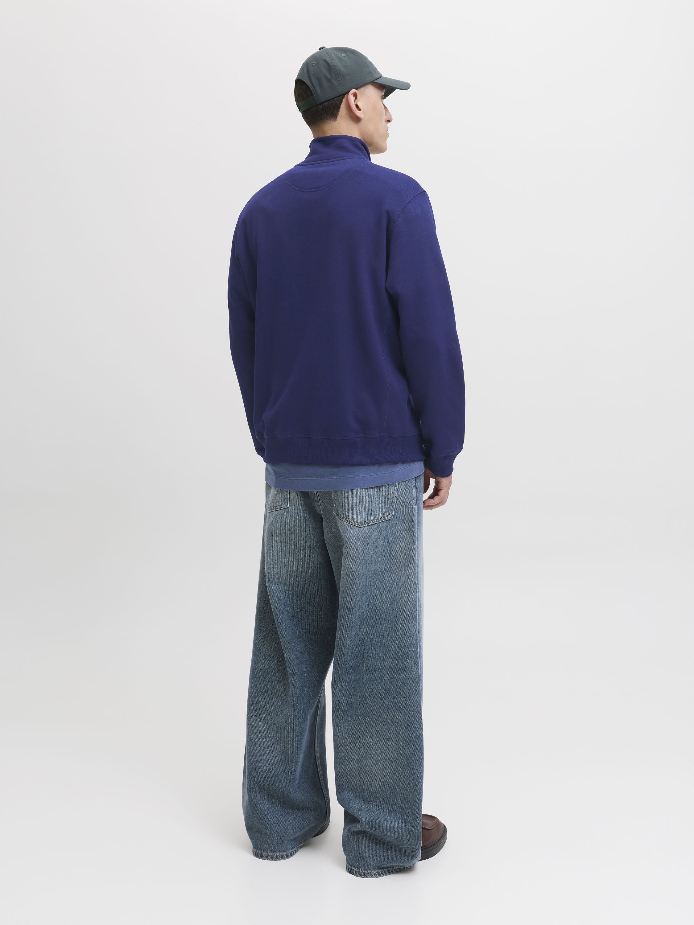 Strickpullover aus Baumwolle - Ocean Cavern - Blau