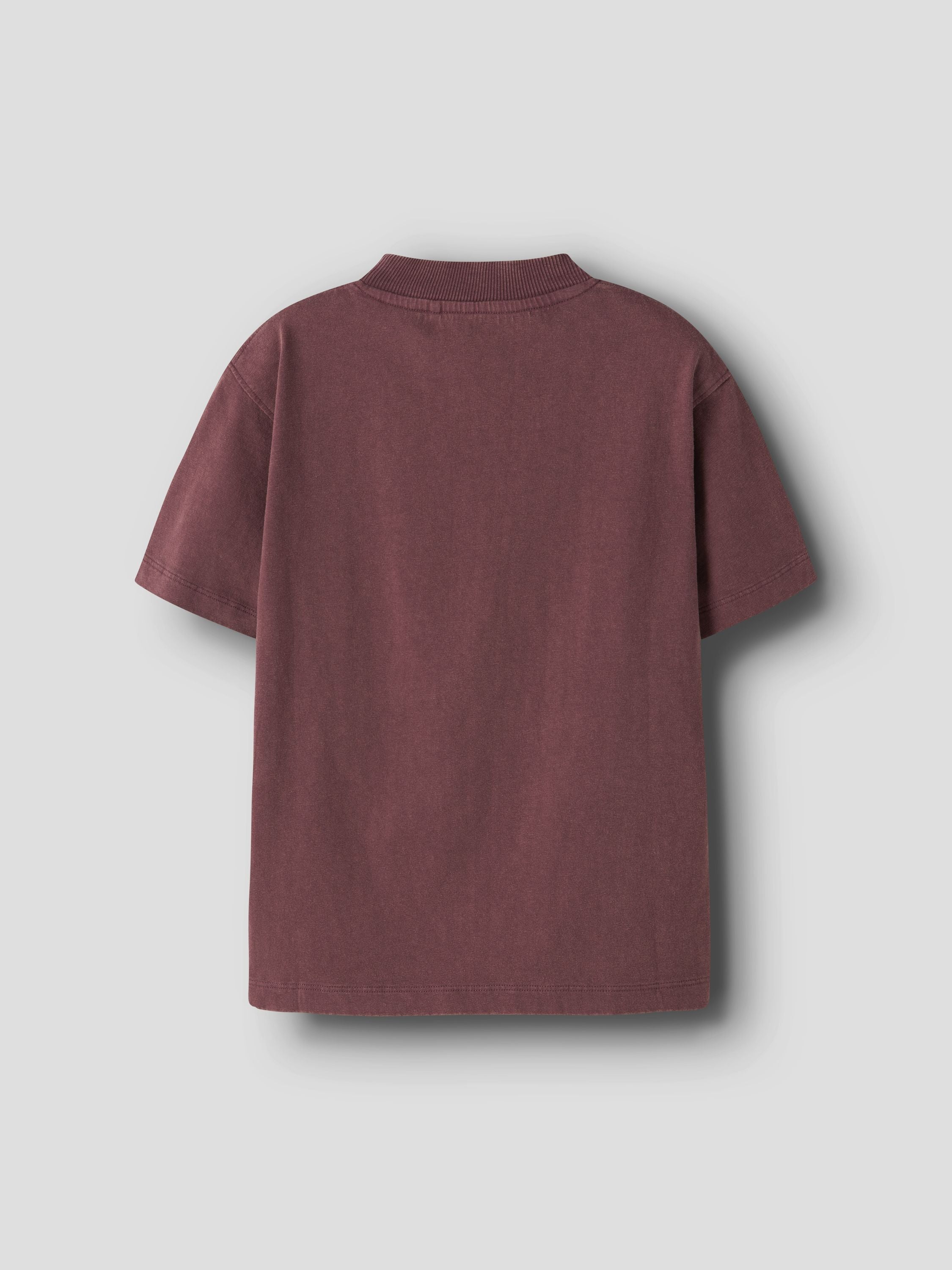 T-Shirt aus Bio-Baumwolle - Oxblood Red - Rot