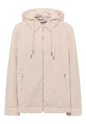 Teddy-Overshirt - 15641 teddy vanilla white - Creme