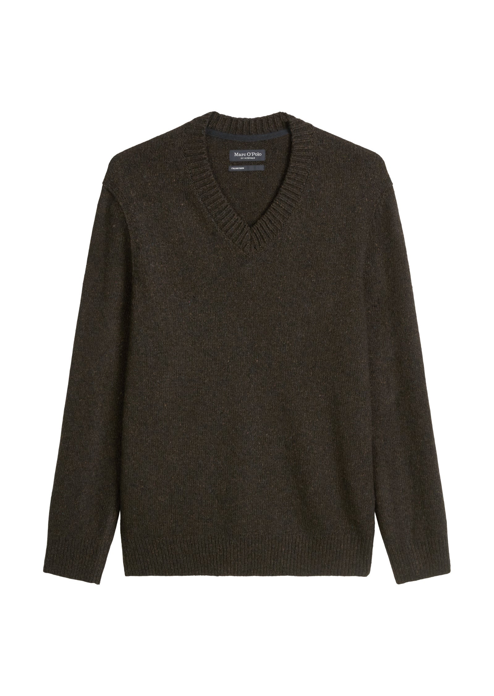 Strickpullover aus Wollmix - 780-burnt henna - Braun
