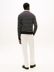 Strickpullover aus Bio-Baumwolle - 0AP-BLACK - Schwarz