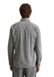 Freizeithemd Shaped Fit - N81-multi / dark navy - Blau