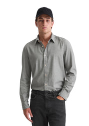 Freizeithemd Shaped Fit - J95-multi/grey melange - Grau