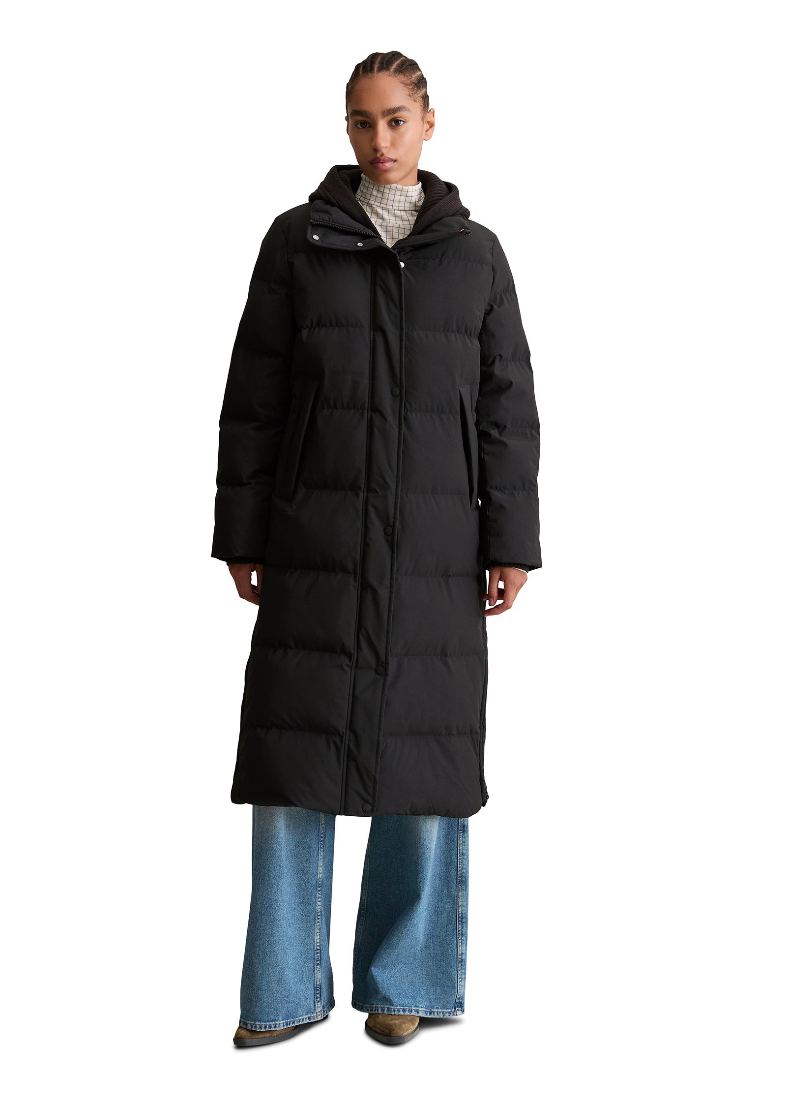 Puffer-Mantel Regular Fit - 0001-Black - Schwarz