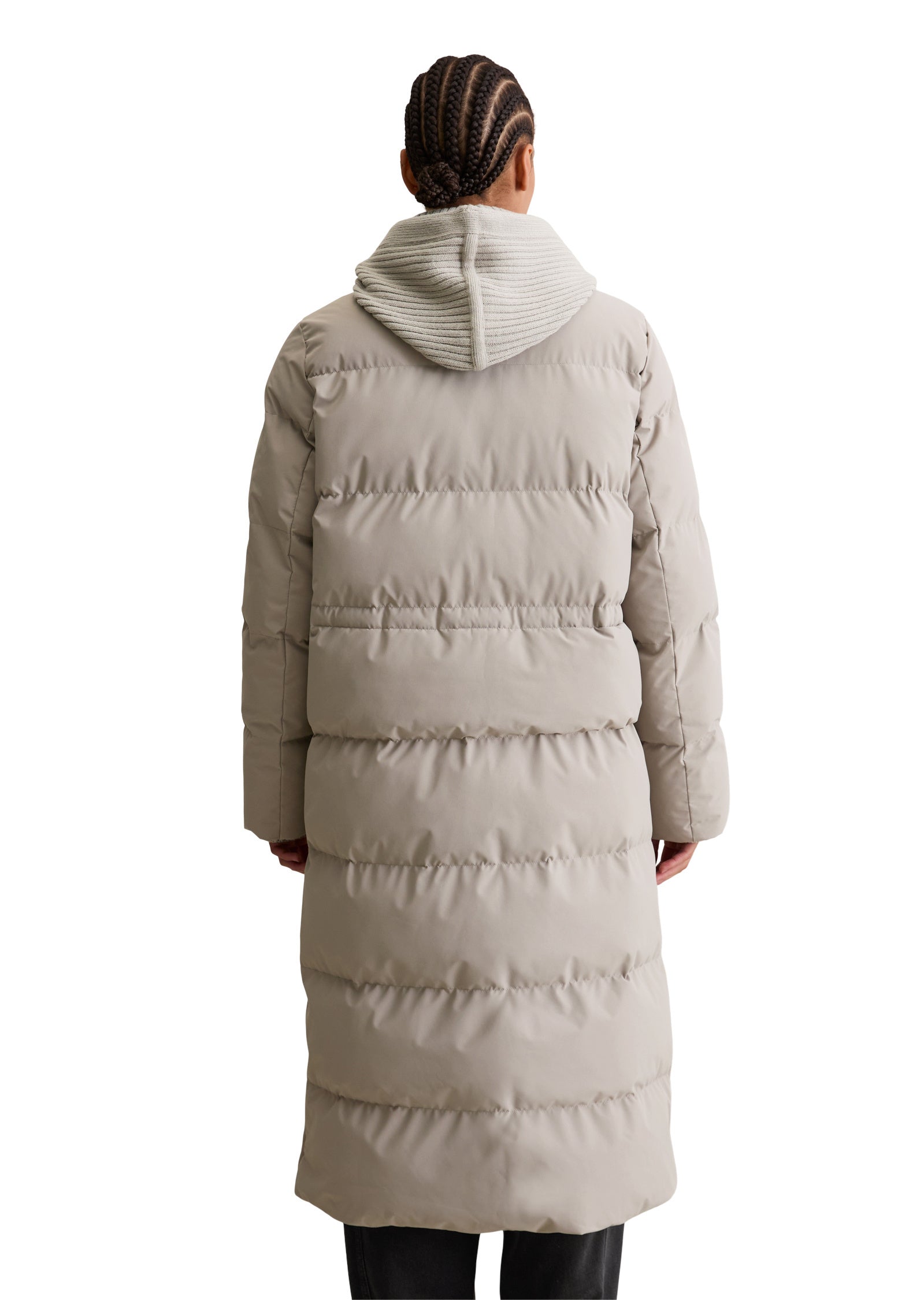 Puffer-Mantel Regular Fit - 0634-Grey Eternity - Grau