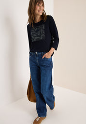 T-Shirt - 36831 urban dark blue - Blau