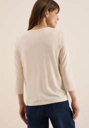 T-Shirt - 36983 oat milk beige - Beige