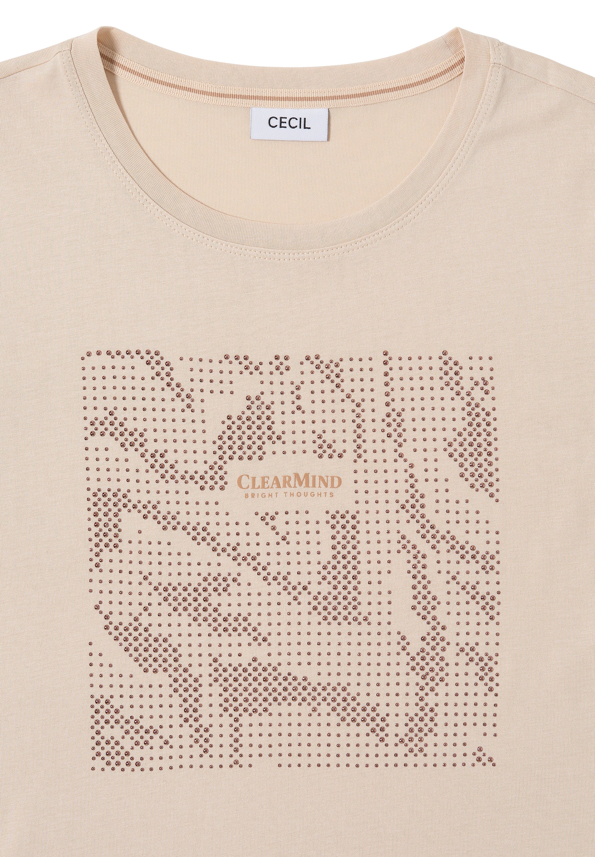 T-Shirt - 36983 oat milk beige - Beige