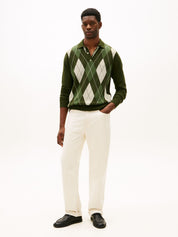 Rugby-Pullover aus Baumwolle - M1Q-GREEN - Grün