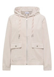 Cordjacke - 16983 oat milk beige - Creme