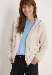 Cordjacke - 16983 oat milk beige - Creme