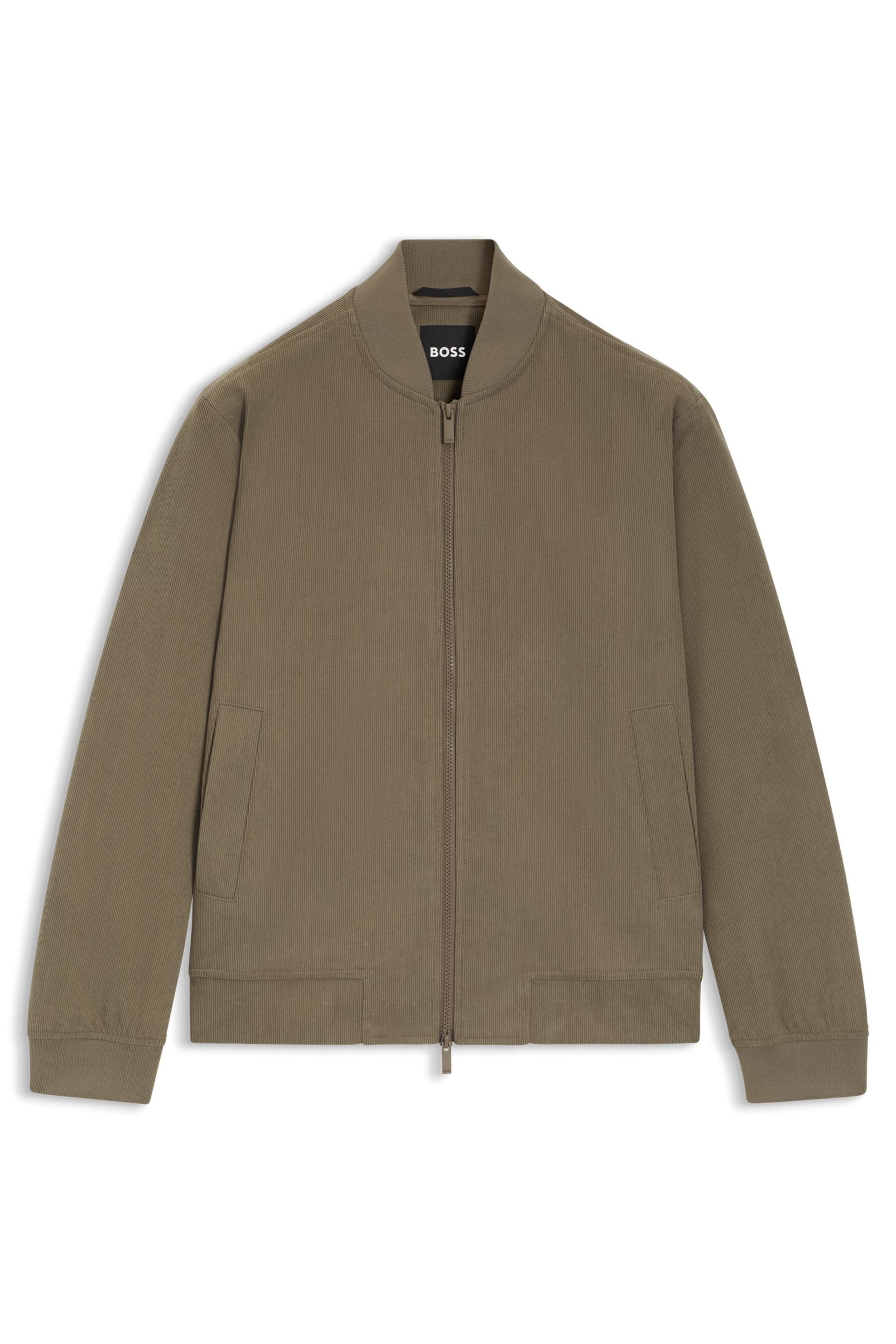 Bomberjacke in Cordoptik - 245-Open Brown - Khaki