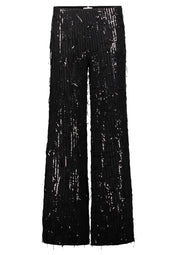 Schlupfhose Wide Leg - 9045-Black - Schwarz