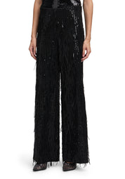 Schlupfhose Wide Leg - 9045-Black - Schwarz
