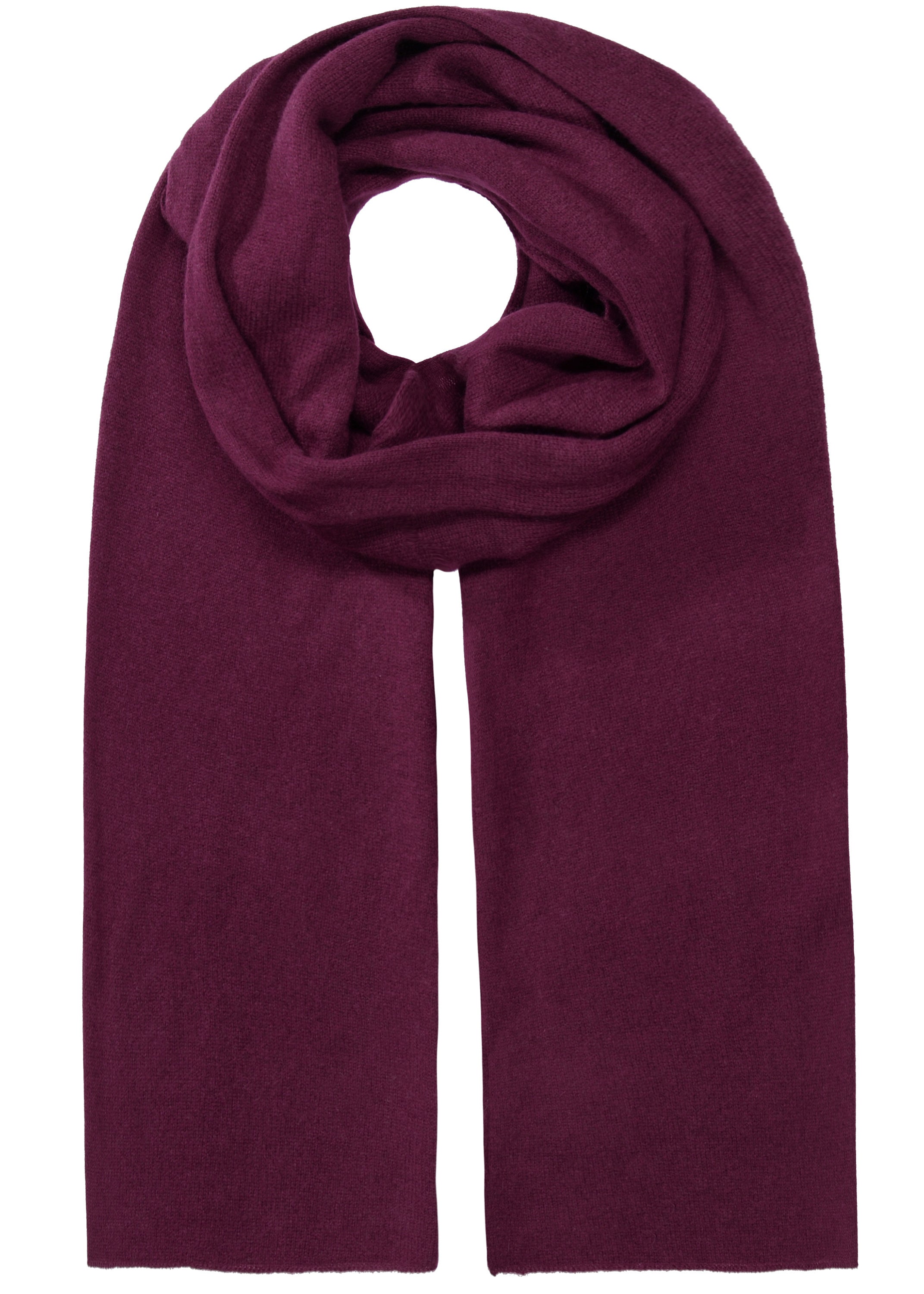 Schal aus Kaschmir - 448 448 CHERRY - Rot