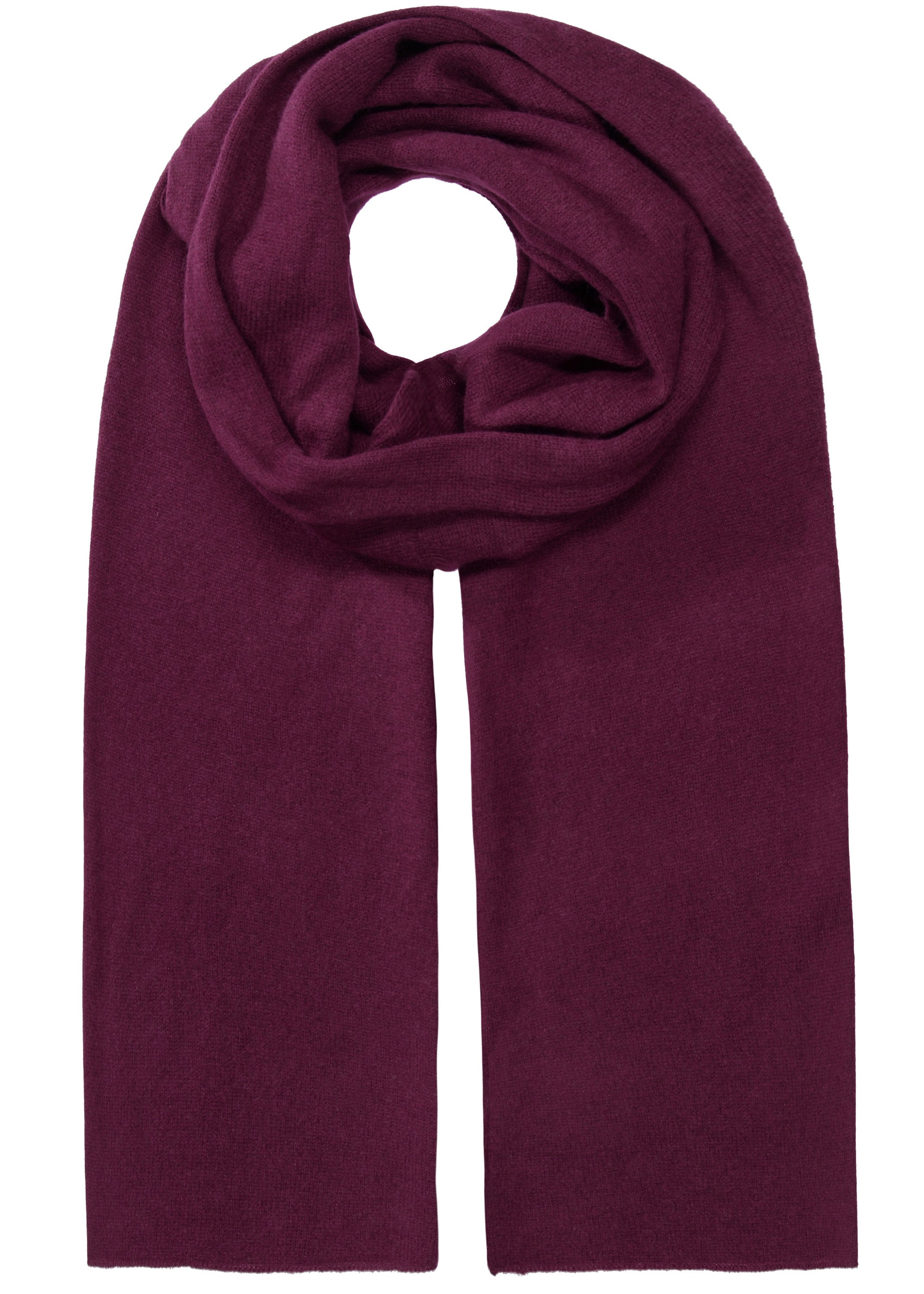 Schal aus Kaschmir - 448 448 CHERRY - Rot