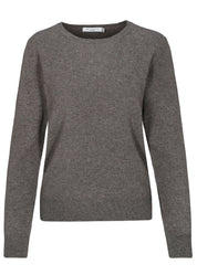 Strickpullover aus Kaschmir - 706 706 TAUPE MEL. - Grau