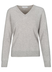 Strickpullover aus Kaschmir - 842 842 STONE MEL. - Grau