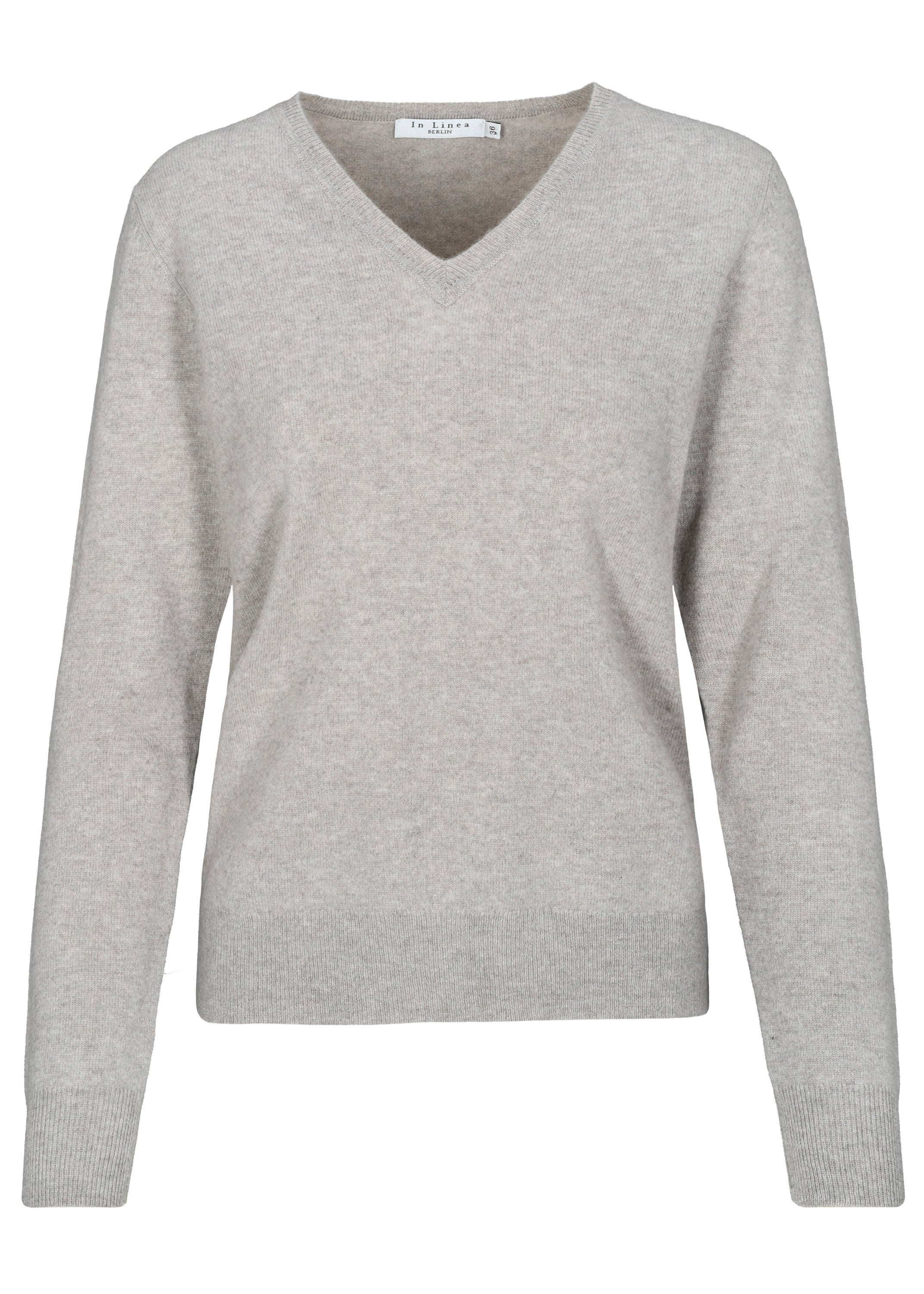 Strickpullover aus Kaschmir - 842 842 STONE MEL. - Grau