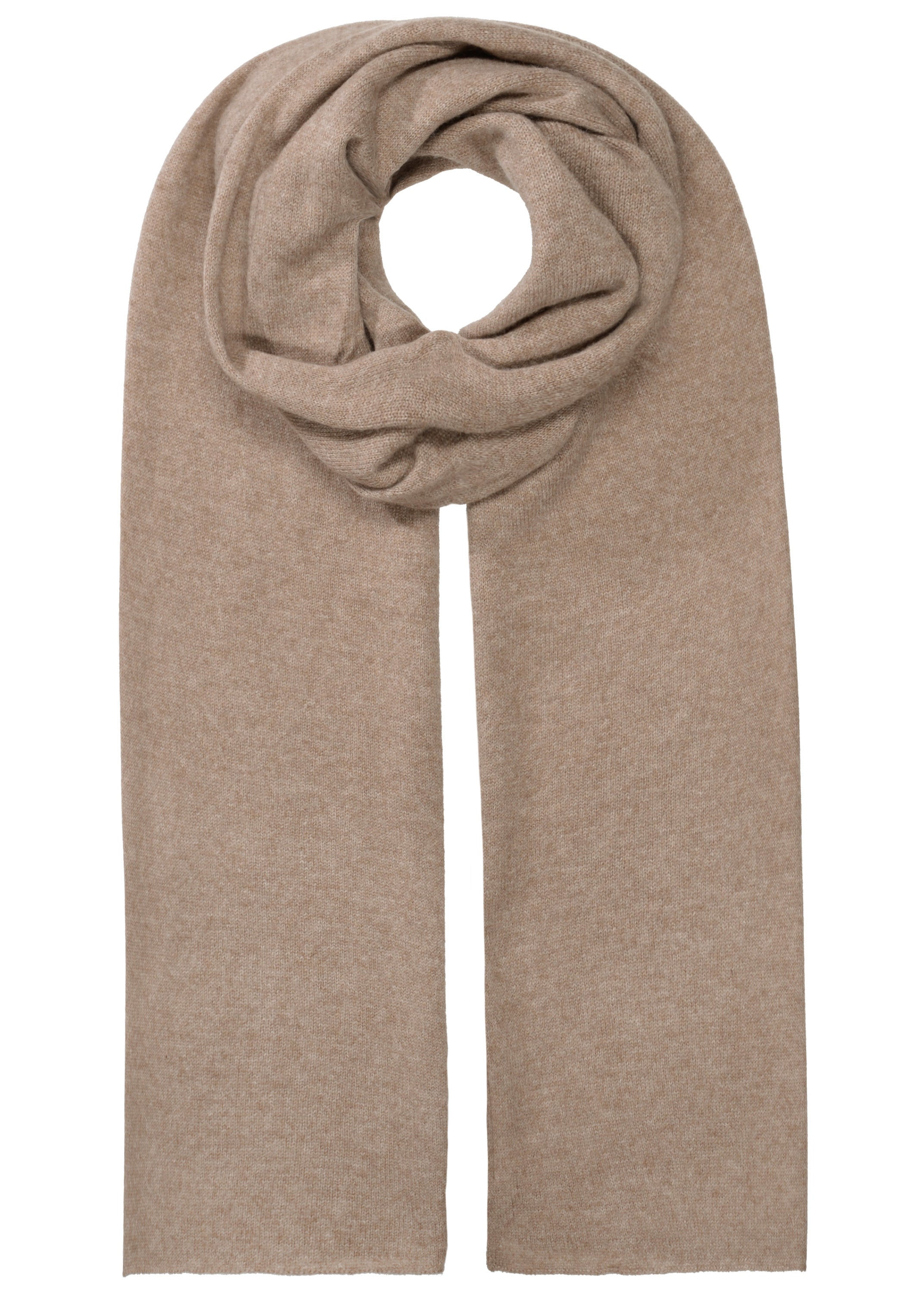 Schal aus Kaschmir - 205 205 CAMEL MEL. - Beige