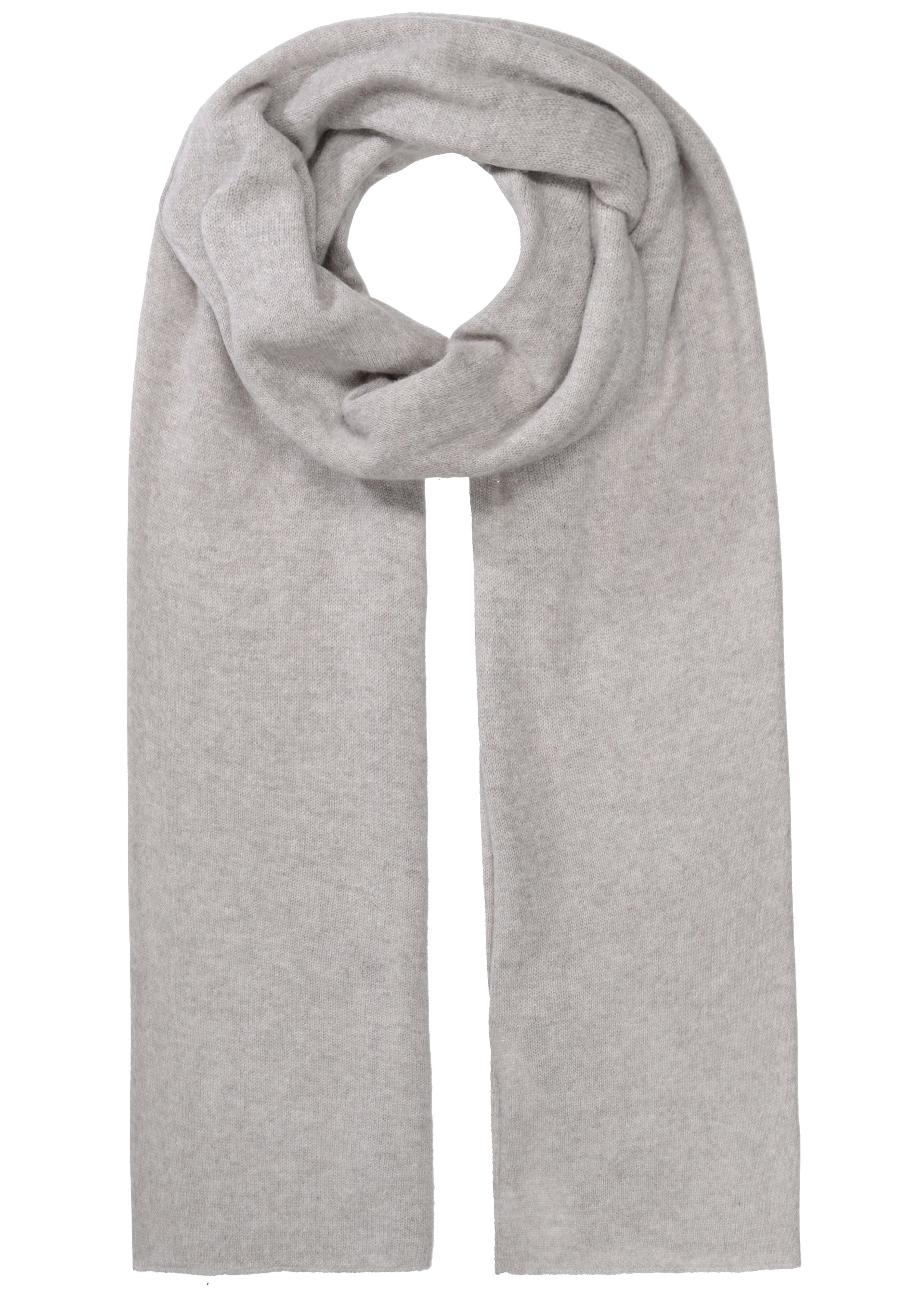 Schal aus Kaschmir - 842 842 STONE MEL. - Grau