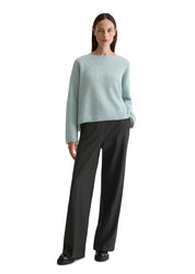 Strickpullover - 821-silvery blue - Blau