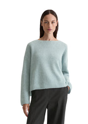Strickpullover - 821-silvery blue - Blau