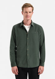 Freizeithemd Regular Fit - 052-Dark Green - Grün