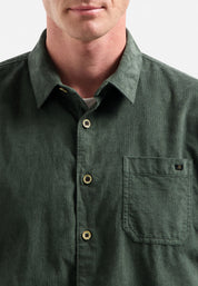 Freizeithemd Regular Fit - 052-Dark Green - Grün